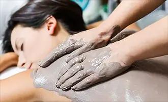 Clay Body Scrub and Massage